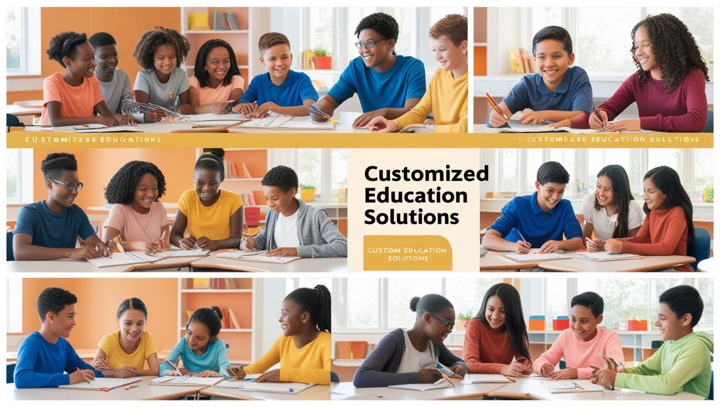 Create some sample images for representing custom education solution with t_20250526_144704_0000